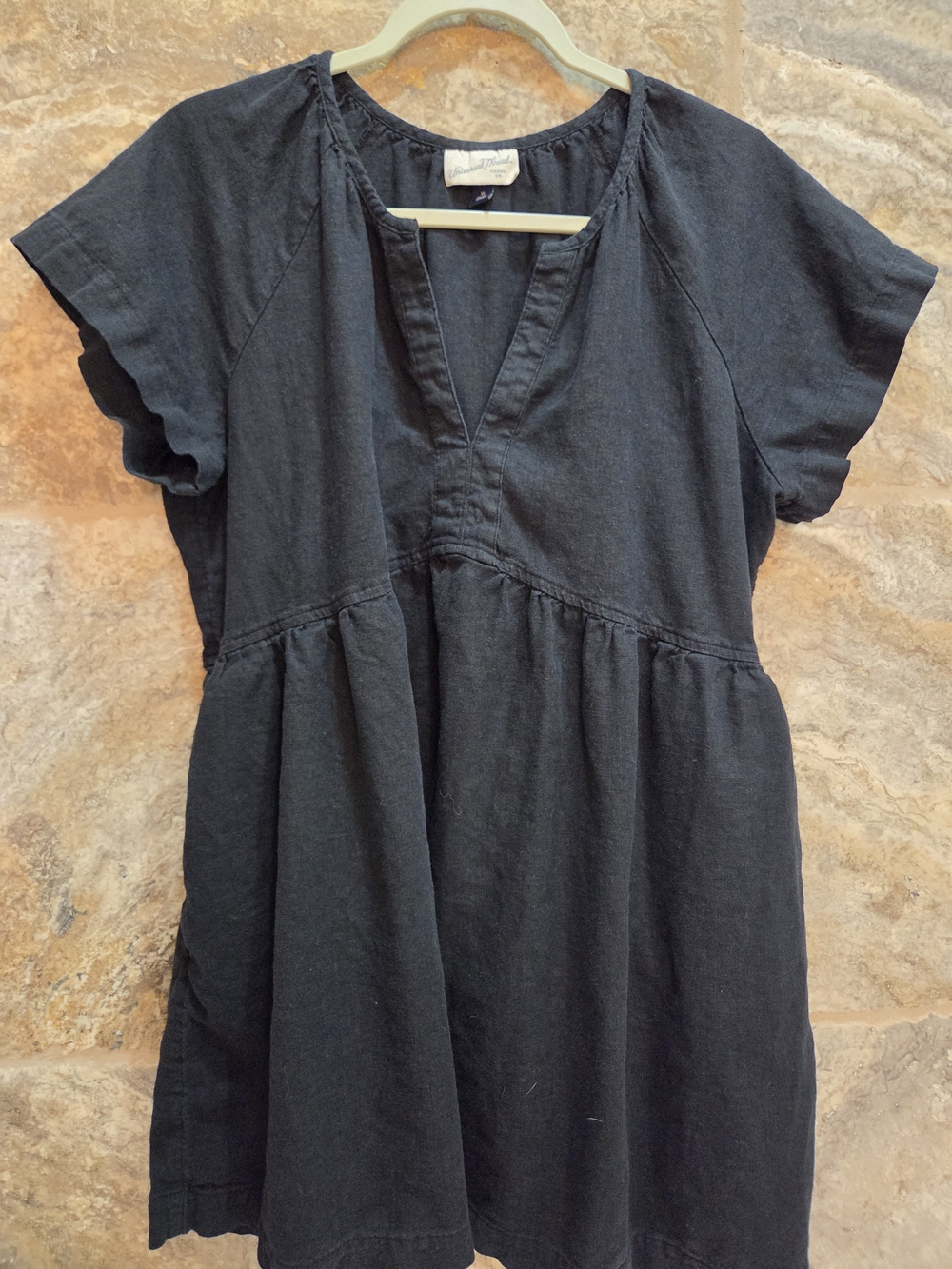 Universal Thread Black Mini Dress With Pockets XL